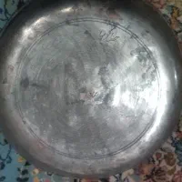 بشقاب مسی قدیمی|کلکسیون اشیاء عتیقه|جوادآباد, |دیوار