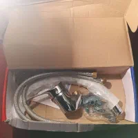 شیر اب ظرفشویی اهرمی استیل کروم