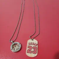 گردنبند مایکل جردن و لاو استیل