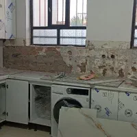 کاشیکاری چسبی بین کابینتی بازسازی|خدمات پیشه و مهارت|شاهرود, |دیوار