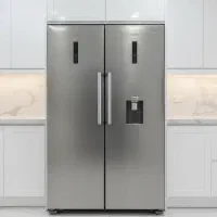 یخچال دوقلو استیل/گارانتی دار/ارسال فوری/جهیزیه