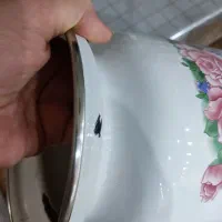 کتری لعابی قدیمی|قوری، کتری، قهوه‌ساز دستی|قائم‌شهر, |دیوار