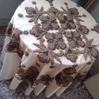 میز خاطره با رومیزی