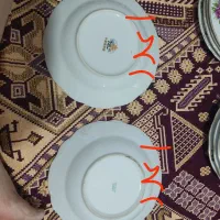 چینی گل سرخ قدیمی|ظروف سرو و پذیرایی|محمدیه-قزوین, |دیوار