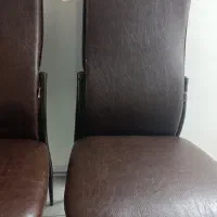 صندلی فلزی بسیارمحکم ۲عدد