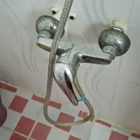 شیرمخلوط کن روشویی با تمام اتصالات و شلنگ