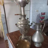 سماور ورشو بکیر با جهاز|کلکسیون اشیاء عتیقه|خمینی‌شهر, |دیوار