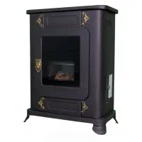 بخاری گازی شومینه سطلنتی