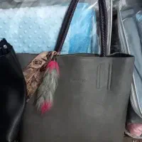 کیف نو رنگ طوسی