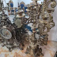 آینه و شمعدان برنز|آینه|ری, اقدسیه|دیوار