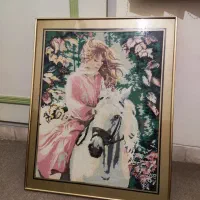 ۴ عدد تابلو ۳ عدد گوبلن یک عدد خطاطی|تابلو، نقاشی، عکس|کرمان, |دیوار