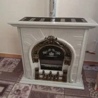 بخاری سفید زیبا|بخاری، هیتر، شومینه|محمدیه-قزوین, |دیوار