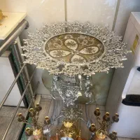 میوه خوری کنارسالنی رنگ نقره ای ثابت آلیاژ