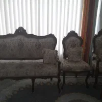 مبل سلطنتی هشت نفره|مبلمان خانگی و میز عسلی|مرودشت, ابوذر جنوبی|دیوار