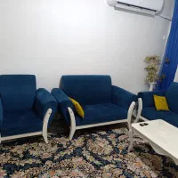 مبلمان 7نفره در حد نو قیمت مناسب|مبلمان خانگی و میز عسلی|رشت, کوی عرفان|دیوار
