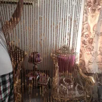 پرده تزئینی سنتی چوبی