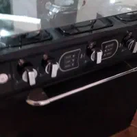 گاز پخت غذا کوکر طرح فر پنج شعله