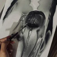 سفارش نقاشی چهره|تابلو، نقاشی، عکس|لنگرود, |دیوار