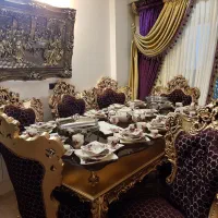 میز ناهارخوری بدون شیشه