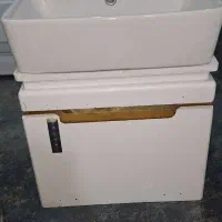 کابین روشویی و سنگ روشویی