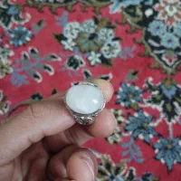 انگشتر تمام نقره925با سنگ در نجف|جواهرات|الیگودرز, |دیوار