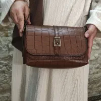 کیف چرم طبیعی زنانه|کیف، کفش، کمربند|آستارا, |دیوار