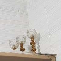 عکس اول همگی باهم ۲۵۰ت جا شمعی دکوری ۳تای|صنایع دستی و سایر لوازم تزئینی|شیراز, شهرک مهدی‌آباد|دیوار