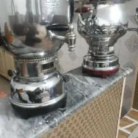 سماور برنزی گازی ۷ و ۶ لیتری پارس و تابناک