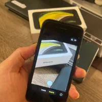 ایفون iphon se 2020 black 64 جعبه بزرگ LLA|موبایل|تهران, عباس‌آباد|دیوار