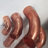 زانویی مسی در اندازه مختلف بوشن مسی برای داکت و...