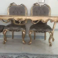 میز غذاخوری ۶نفره و اینه کنسول|میز و صندلی غذاخوری|تهران, آبشار تهران (دریاچه)|دیوار