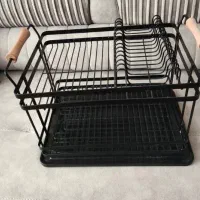 آبچکان کنار سینک دو طبقه