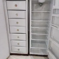 یخچال و فریزر دوقلو الکترو استیل ۴۰فوت کاملا سالم|یخچال و فریزر|آمل, |دیوار