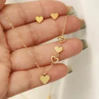 نیم ست استیل رنگ ثابت ۱۹۰تا۲۹۰هزارتومن|بدلیجات|بیرجند, |دیوار