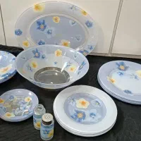 آرکوپال فرانسه کاسه قهوه خوری کریستال والتر آلمان