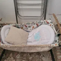 گهواره سنتی سالم|تخت و صندلی بچه|بندر انزلی, نیمه شعبان|دیوار