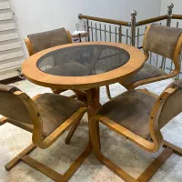 میز وصندلی چوب راش