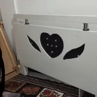 تخت خواب دو نفره  با دوعددکفی