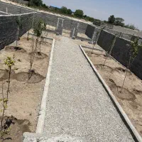باغچه چهاردیواری با مجوز و سند تک برگ