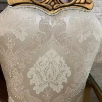 میز و صندلی شش نفره استیل تمام چوب فروش فوری|میز و صندلی غذاخوری|جویبار, |دیوار