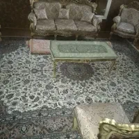 ۳ تا فرش دستباف کاشمر و ۴تا فرش ماشینی (کارکرده)