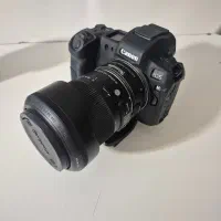 دوربین حرفه ای Canon R با سه لنز و گیمبال ژیون