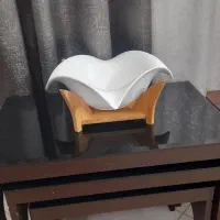 ظروف سرامیکی با چوب بامبو کاملا نو