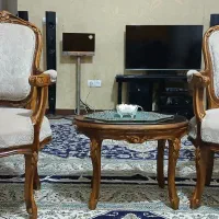 مبل دست ساز چوب راش|مبلمان خانگی و میز عسلی|پردیس, فاز ۱|دیوار
