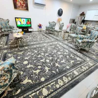 فرش برندتبریزتمام نخ۱۰۰٪اکرولیک طلاکوب نونوجهاز