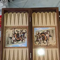 تخته نرد سنتی و ساده و ملزومات لاکچری|کلکسیون و سرگرمی|رشت, منظریه|دیوار
