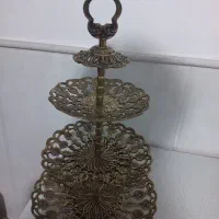 شیرینی خوری سه طبقه برنز