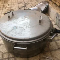 دیگ بزرگ استیل و روحی سالم