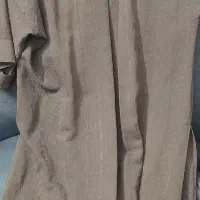 مانتو نخی تابستانی کاجی رنگ