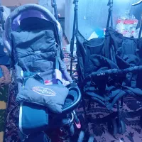 کالسکه بچه دوقلو  و  یک نفره